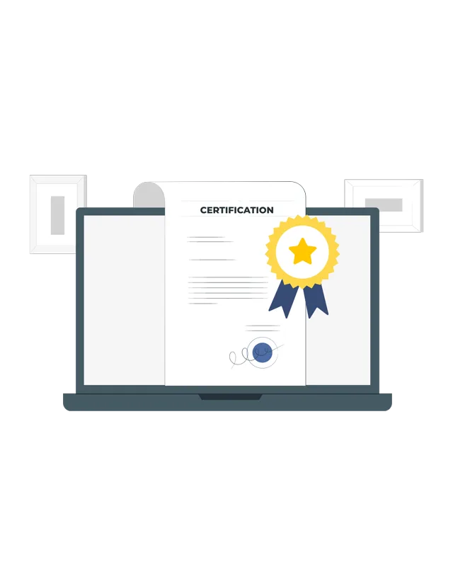 Letter of recommendation and certificate reward